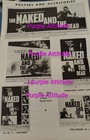 Complete 1958  the Naked And The Dead  Original Rko 12-page Pressbook -   