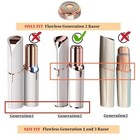 Facial Hair Remover Replacement Heads Generation 2 For Finishing Touch Flawless
