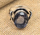 Beautiful Iolite Gemstone Handmade 925 Sterling Silver Jewelry Ring For Women