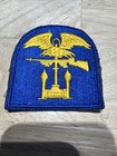 Vintage Us Army Amphibious Army Patch  Soldiers Decoration Patch Wwii Blue Patch