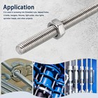 1 4 -28 Fully All Threaded Rod   Studs 10  Length 304 Stainless Steel Right Hand