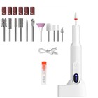 Portable Multifunctional Cordless Electric Nail Drill File Manicure Pedicure