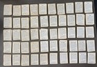 Lot 259 1940s Brown   Williamson Tobacco Cigarette Trade Cards Rare Complete Set