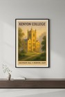      Kenyon College Poster - Ascension Hall In Morning Light 24x36        
