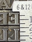 24 Point Cheltenham Xtra Bold Shaded  atf  78  For Letterpress Type For Printing