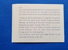 Sweden Stamp Booklet  Scott 1318a Mnh