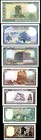 Lebanon Set 7 Pcs 1 5 10 25 50 100 250 Livres 1980-88 P 61 62 63 64 65 66 67 Unc
