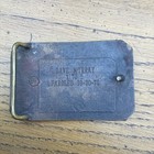 San Quentin Prisoner Sentence Belt Buckle Brass State Prison  California Fed Max