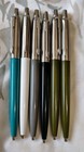 Lot Of 10 Parker Jotter Ball Point Pens pencils All With Brass Thread Inside Cap