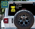 8 Sizes Cute Koala Bear Car Window Decal Sticker Laptop Macbook Tablet Wall Gift