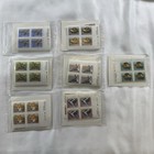 Canada Post Mammals Sealed 4x Inscription Corner Block Sets - Fv  124  Cv  600 