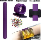Magnetic Wrist Pin Holder For Sewing  Pin Cushion Wristband For Sewing Quilting 