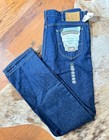 1980s Lee Deadstock With Tags Blue Straight Denim 38x34