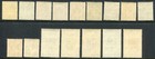 St Lucia 1949-50 1c- 4 80   2 Perfs Sg 146 a-159 Hinged Mint  cat    60 U m   a 