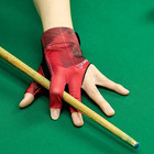 Pool Glove Left Hand  Billiards Glove  Billiard Pool Gloves For Left Hand 3 Fing