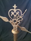 Rare Vintage Italian Brass And Marble Balancing Scale   Has No Pans 