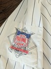 Vintage 90s Starter Pittsburgh Pirates White Pinstripe Baseball Jersey Xl Mlb 