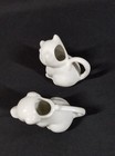 Cat And Dog Creamer Pitcher Porcelain White
