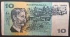  1982  Australia 10 Dollars P45d Uag430301  Sigs Johnston-stone  
