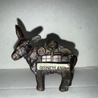 Vintage Metal Donkey Disneyland Figurine 1950   s Souvenir Mule Figure
