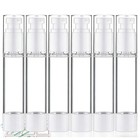 6 Pack 1 7oz Clear Airless Pump Bottles - Refillable Travel Containers  Leak-pro