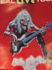 1993 Vintage Iron Maiden Real Live Tour Poster Derek Riggs 34  X 22  Eddy  6117