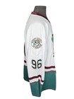 New Mighty Ducks Movie Ice Hockey Jersey 96  Conway Stitched Size 3xl
