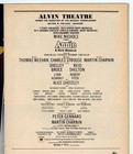 Playbill Annie Alvin Theatre 1979 Shelley Bruce Reid Shelton Alice Ghostley
