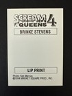 Brinke Stevens  Autographed Card - Scream Queen Classic Gem 