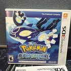 Pokemon Alpha Sapphire  nintendo 3ds  Case   Insert Only - No Game