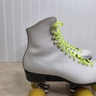 Riedell 120 Artistic Roller Skates Sure Grip Super X 4r Zinger Wheels Size 7