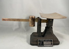 Antique Fairbanks Morse   Co  Model 613  Cast Iron Table Top 16 Oz Scale 1930 s