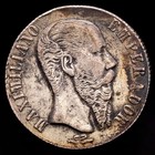  Mexico - Maximiliano 1 Peso  27 01 Gramosg  1866 San Luis De Potos   Pi  km-388