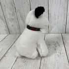 Dakin 1992 Rca Chipper Puppy Dog Plush Stuffed Animal Toy White Black 6 
