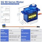 10x Sg90 9g Micro Servo Motor 180 Degree Rc Car Robot Boat Plane Arduino Diy