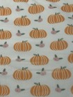 Lila   Jack Pumpkins And Flowers Blanket Plush Sherpa Baby Blanket 38   x30   