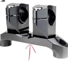 Gilles Tooling  2dgt-14 2d gt Risers Black