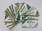 Vintage Lot Of 100 Milwaukee Unused Beer Bottle Labels  Shamokin  Pa