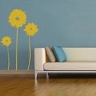 Daisies 3 Large Vinyl Wall Sticker Art Flower Garden Home Decals Decoratio Room