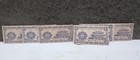 6 Chinese Hell Bank Notes - 2 Marilyn Monroe   2 James Dean   2 Humphrey Bogart