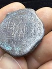Rare Uncleaned 1715 Fleet Shipwreck Era 8 Reales Mexico City Cob Coin Pirate