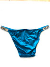 Victoria s Secret Very Sexy Shine Strap Logo Bikini Panty Color Teal Nwt