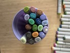 Lot Of 61 - Copic Sketch Alcohol Markers - Assorted Colors - Double Tip - New 