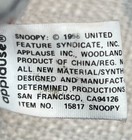 Vintage Snoopy Plush 1958 - Applause    happiness Is A Warm Puppy    Red Shirt 8   