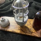 Vtg Appleton Industrial Explosion Proof Light W Glass Lens
