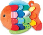 Melissa   Doug K s Kids Flip Fish Fins Colorful Baby Teething Crinkle Plush Toy