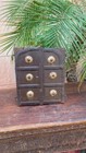 1750 s Ancient Old Wooden Hand Carved Brass Work Wall Miniature Window Door