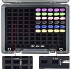 Flash Drive Case Usb Memory Stick Sd Card Storage Organizer- Holds 104pcs Thu   