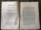 Constitution Of The State Of Maine Booklet-vintage Maine Book