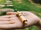 Microcosm Jw-7 Brass Adjustable-tone Bell Whistle     For Live Steam Engine Models